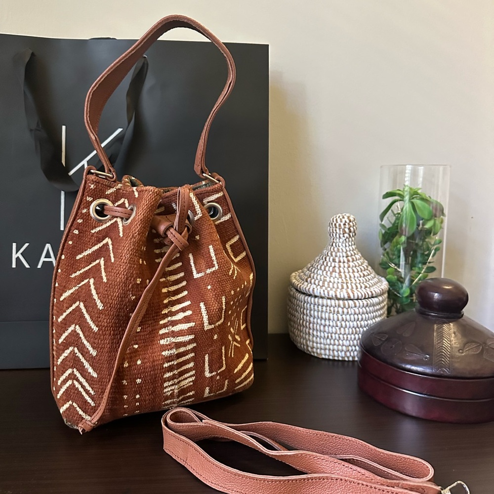 Mud cloth handbag - Picture 3 of 4
